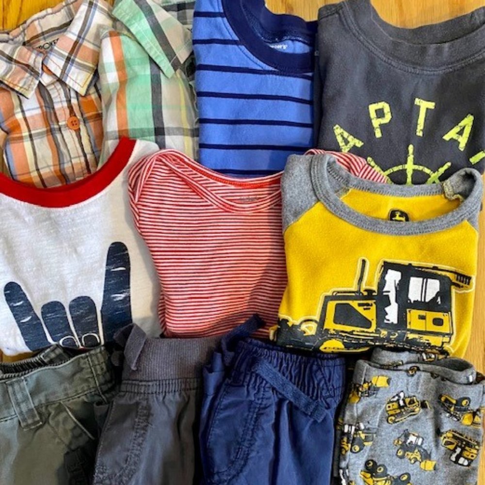 Boy's 2T Clothing Lot: Carter's, Cherokee & More!